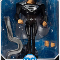DC Multiverse Animated Series 7 Inch Action Figure - Black Suit Superman