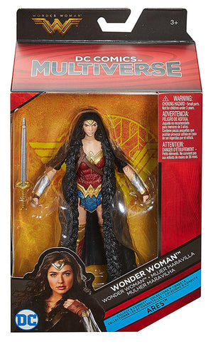 DC Multiverse 6 Inch Action Figure Ares Series - Wonder Woman (Piece #1)