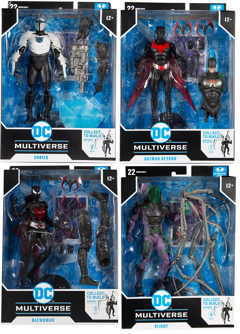 DC Multiverse 7 Inch Action Figure BAF Batman Futures End
