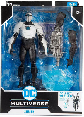 DC Multiverse 7 Inch Action Figure BAF Batman Futures End - Masked Shriek