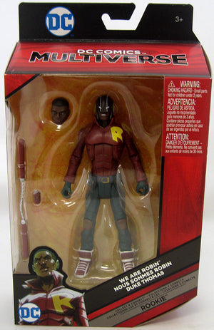 DC Multiverse 6 Inch Action Figure Bat Mech Suit Series - We Are Robin Duke Thomas (Piece #3)