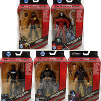 DC Multiverse 6 Inch Action Figure Bat Mech Suit Series - Set of 5 (Build-A-Figure Bat Mech Suit)