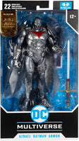 DC Multiverse Batman Curse of The White Knight 7 Inch Action Figure Comic Series - Azrael Batman Armor Gold Label