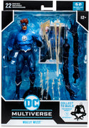 DC Multiverse Comic 7 Inch Action Figure BAF The Darkest Knight - Wally West (Blue)