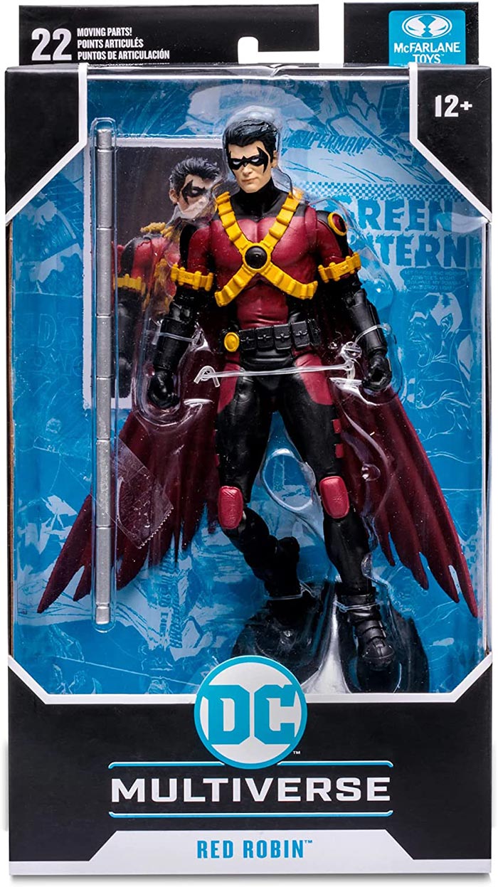 DC Multiverse Comic 7 Inch Action Figure Comic Series - Red Robin