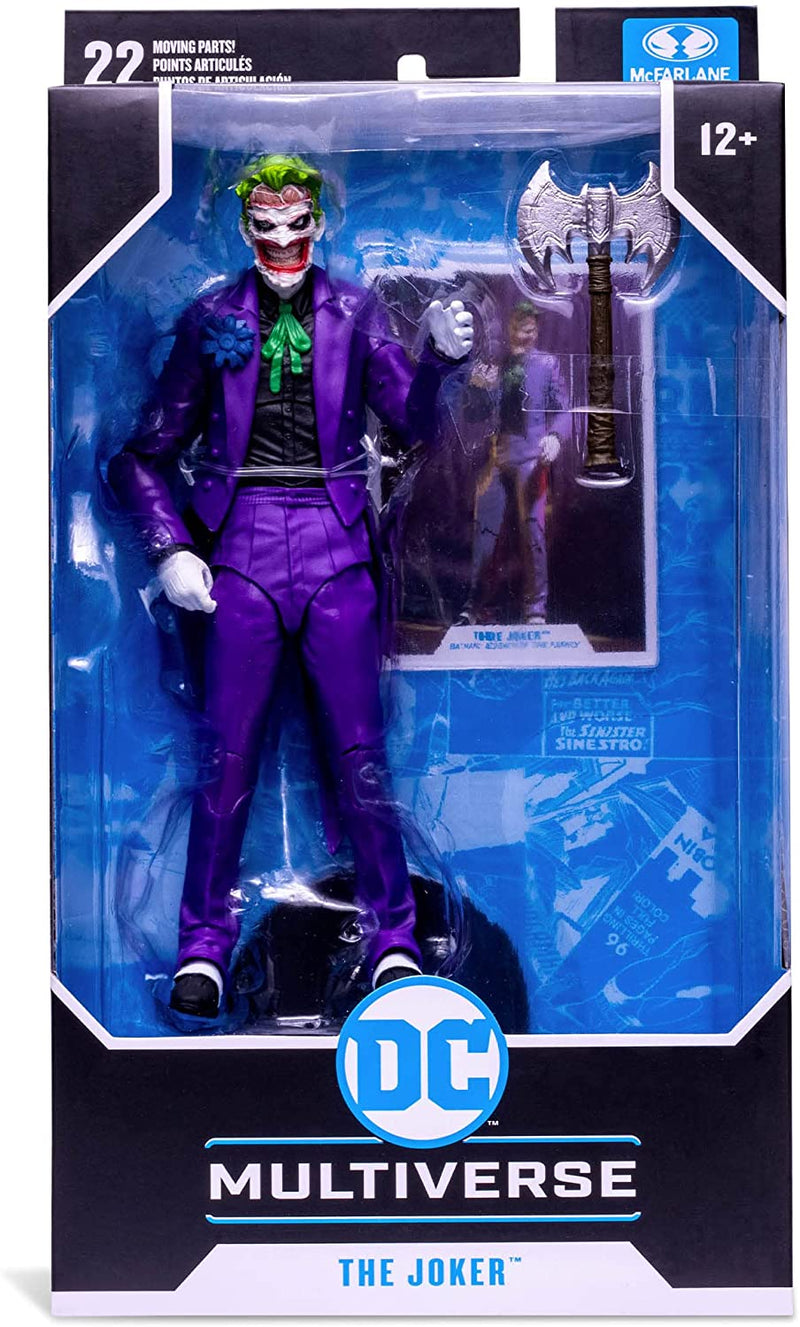 DC Multiverse Comic 7 Inch Action Figure Death Of The Family - The Jok |  cmdstore.com