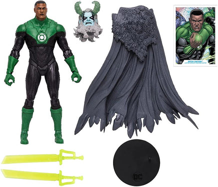 DC Multiverse Comic 7 Inch Action Figure Endless Winter BAF Frost King - John Stewart