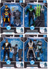 DC Multiverse Comic 7 Inch Action Figure Endless Winter BAF Frost King - Set of 4 (Batman - Adam - John - WW)