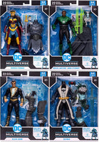 DC Multiverse Comic 7 Inch Action Figure Endless Winter BAF Frost King - Set of 4 (Batman - Adam - John - WW)