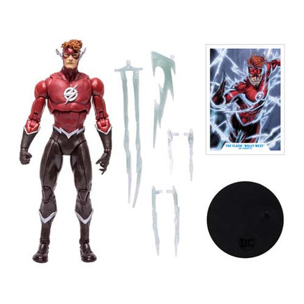 DC Multiverse Comic 7 Inch Action Figure Exclusive - The Flash Wally West