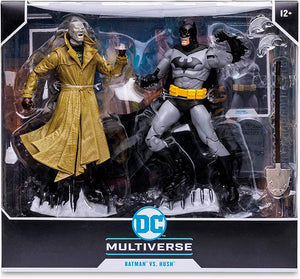 DC Multiverse Comic 7 Inch Action Figure Hush 2-Pack - Batman vs Hush
