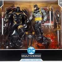 DC Multiverse Comic Series 7 Inch Action Figure 2-Pack - White Knight Batman vs Azrael In Batman Armor