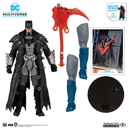 DC Multiverse Comic Series 7 Inch Action Figure BAF Darkfather - Death Metal Batman Version 2