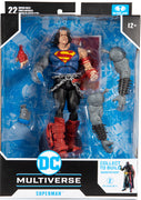 DC Multiverse Comic Series 7 Inch Action Figure BAF Darkfather - Death Metal Superman