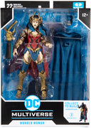 DC Multiverse Comic Series 7 Inch Action Figure BAF Darkfather - Death Metal Wonder Woman