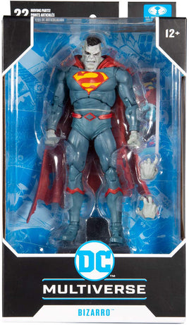 DC Multiverse 7 Inch Action Figure Comic Series - DC Rebirth Bizarro