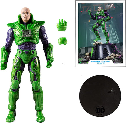 DC Multiverse Comic Series 7 Inch Action Figure - Lex Luthor Green Power Suit
