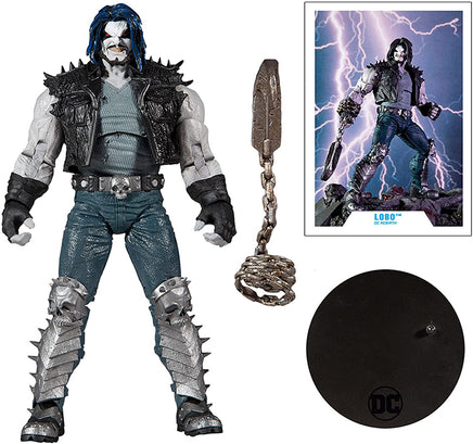DC Multiverse 7 Inch Action Figure Comic Series - Lobo