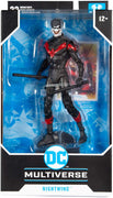DC Multiverse 7 Inch Action Figure Comic Series - Death Of The Family Nightwing Joker
