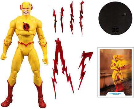 DC Multiverse 7 Inch Action Figure Comic Series - Reverse Flash