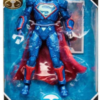 DC Multiverse Comics 7 Inch Action Figure Exclusive - Lex Luthor Power Suit Blue Gold Label