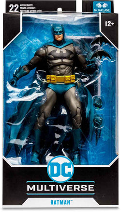 DC Multiverse Comics 7 Inch Action Figure Hush - Batman Blue Grey Variant