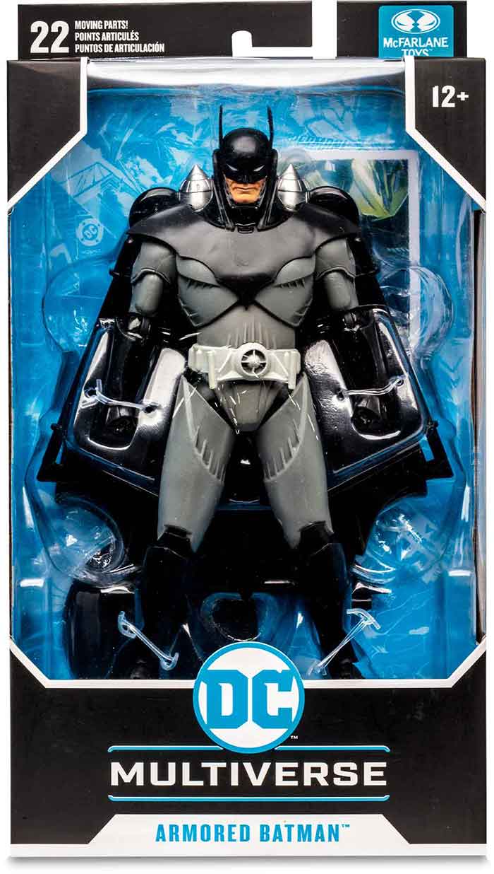 DC Multiverse Comics 7 Inch Action Figure Kingdom Come - Armored