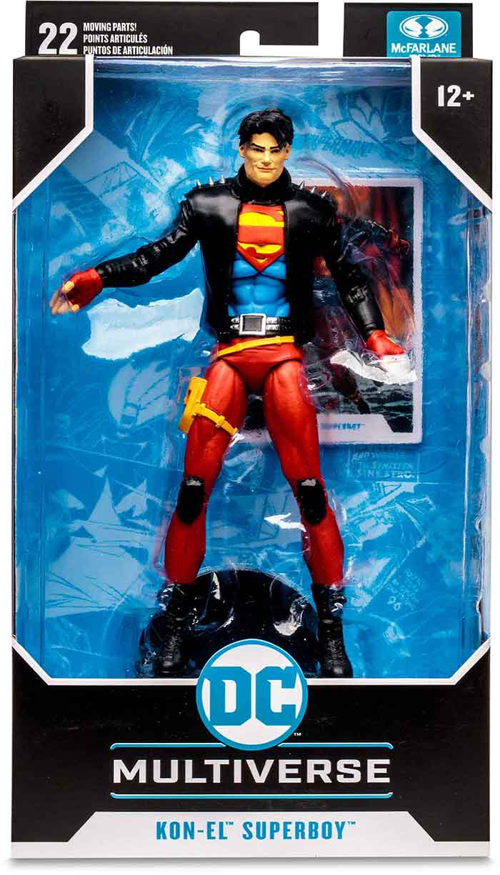 DC Multiverse Comics 7 Inch Action Figure - Kon-El Superboy| Cmdstore