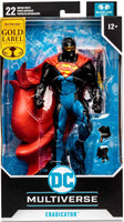 DC Multiverse Comics 7 Inch Action Figure Shock Wave Exclusive - Eradicator Gold Label