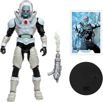 DC Multiverse Comics 7 Inch Action Figure Victor Fries - Mister Freeze
