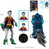 DC Multiverse Dark Nights Metal 7 Inch Action Figure BAF The Merciless - Robin Crow Earth-22 (Random Head)