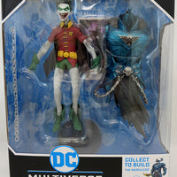 DC Multiverse Dark Nights Metal 7 Inch Action Figure BAF The Merciless - Robin Crow Earth-22 (Medium Open Mouth)