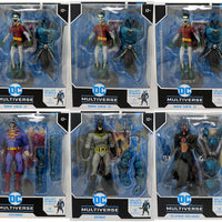 DC Multiverse Dark Nights Metal 7 Inch Action Figure BAF The Merciless - Set of 6 (BAF Merciless + All Robins)
