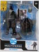 DC Multiverse Gaming 7 Inch Action Figure BAF Solomun Grundy Exclusive - The Penguin B&W Gold Label