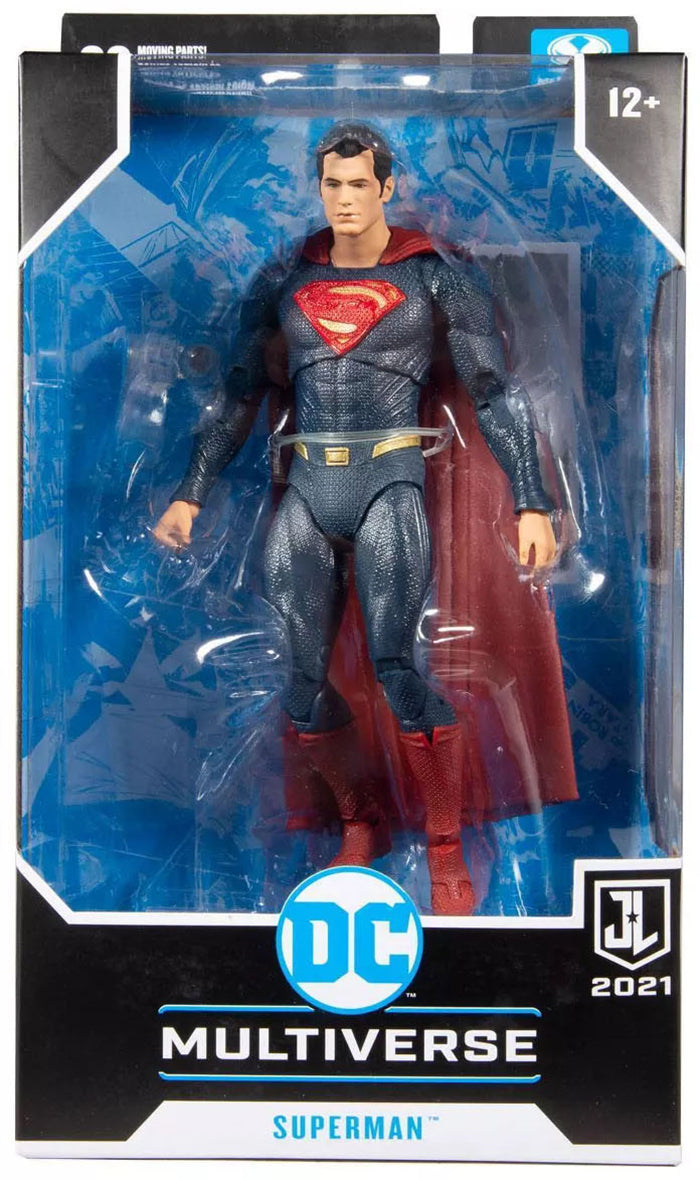 DC Multiverse Justice League 2021 7 Inch Action Figure - Superman Red &  Blue Suit (Sub-Standard Packaging)