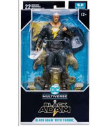 DC Multiverse Movie 7 Inch Action Figure Black Adam - Black Adam with Throne