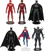 DC Multiverse Movie 7 Inch Action Figure Flash - Set of 6