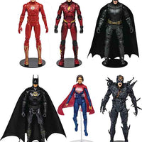 DC Multiverse Movie 7 Inch Action Figure Flash - Set of 6