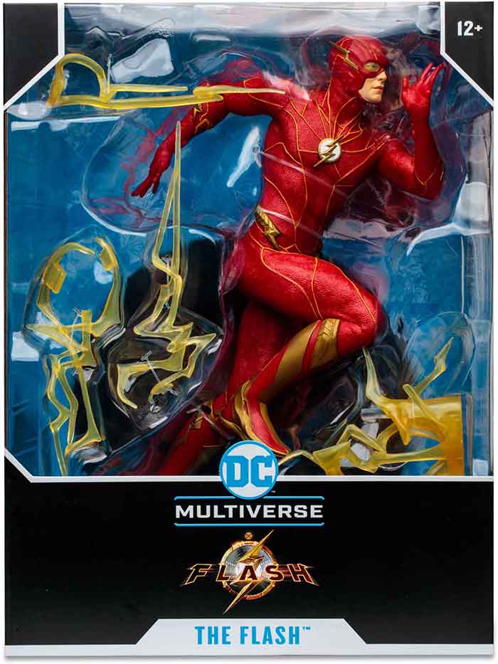 DC Multiverse Movie 12 Inch Statue Figure Flash The Flash