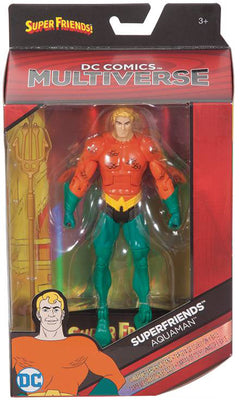 DC Multiverse 6 Inch Action Figure Superfriends Series - Superfriends Aquaman