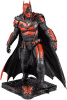 DC Multiverse The Batman 12 Inch Statue Figure Megafigs - The Batman (Red Hue) Gold Label