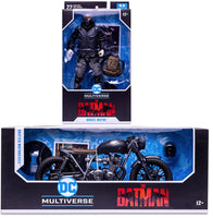 DC Multiverse Movie 7 Inch Action Figure The Batman Wave 1 - Set of 2 (Drifter Batman & Drifter Motorcycle)