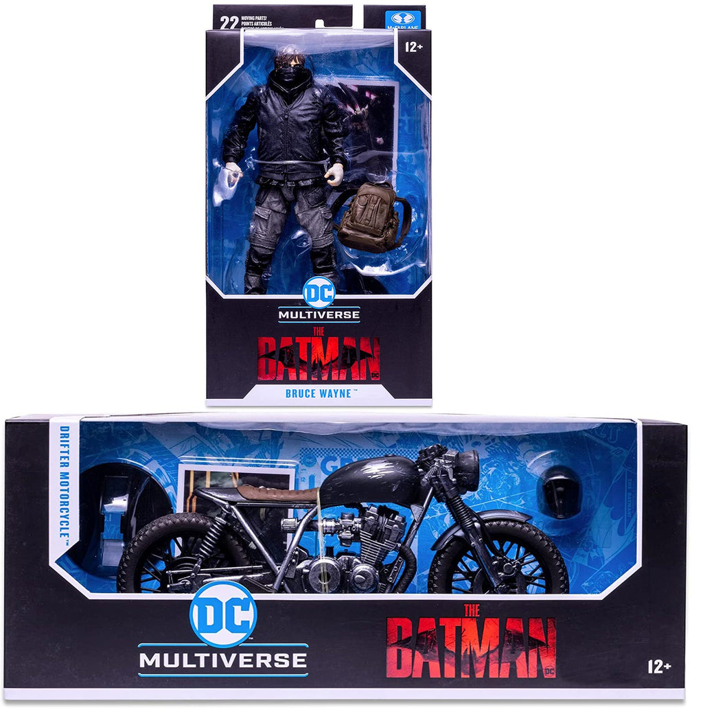 Drifter Motorcycle Véhicule PVC The Batman DC Multiverse McFarlane
