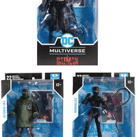 DC Multiverse Movie 7 Inch Action Figure The Batman Wave 1 - Set of 3 (Batman - Riddler - Catwoman)