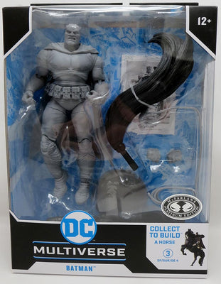 DC Multiverse The Dark Knight Returns 7 Inch Action Figure BAF Batman Horse - Batman Artist Proof Platinum