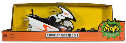 DC Retro Batman 1966 6 Inch Scale Vehicle Figure - Batcycle with Side Car