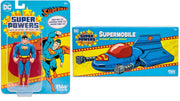 DC Super Powers 4 Inch Scale Action Figure Wave 1 - Set of 2 (Superman & Supermobile)