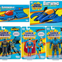DC Super Powers 4 Inch Scale Action Figure Wave 1 - Set of 5