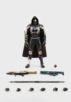 Destiny 2 12 Inch Action Figure 1/6 Scale - Hunter Sovereign Golden Trace Shader