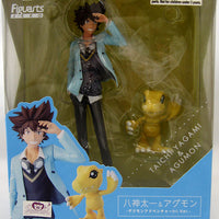 Digimon Adventures 6 Inch Static Figure Figuarts Zero - Taichi & Agumon